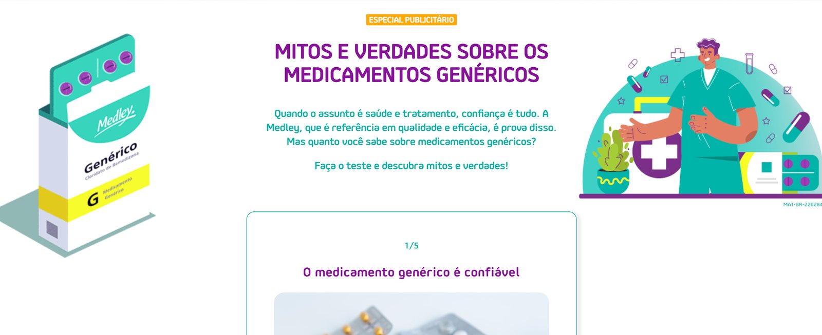 Mitos e verdades sobre medicamentos genericos
